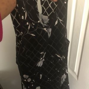 Black and White Dress